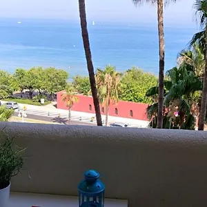Estudio En Benalbeach, Vistas Mar, Primera Línea Playa Apartamento Benalmádena